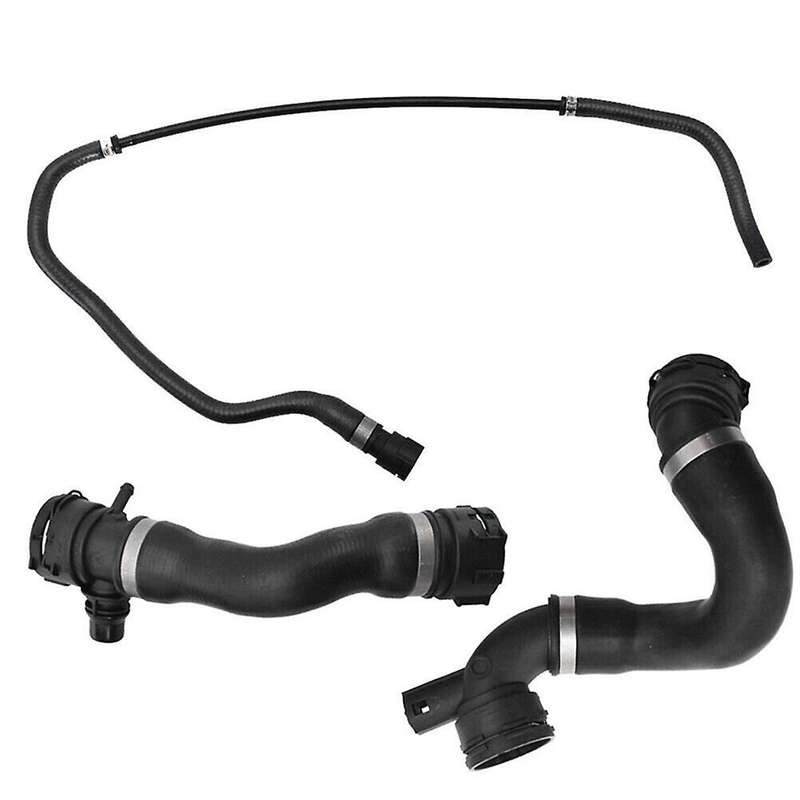 3pcs Car Upper Lower Coolant Radiator Hose for E90 E91 E92 325i 330i 330xi 2006 328i 328xi 171276185