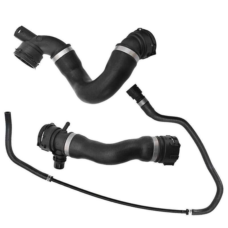 3pcs Car Upper Lower Coolant Radiator Hose for E90 E91 E92 325i 330i 330xi 2006 328i 328xi 171276185