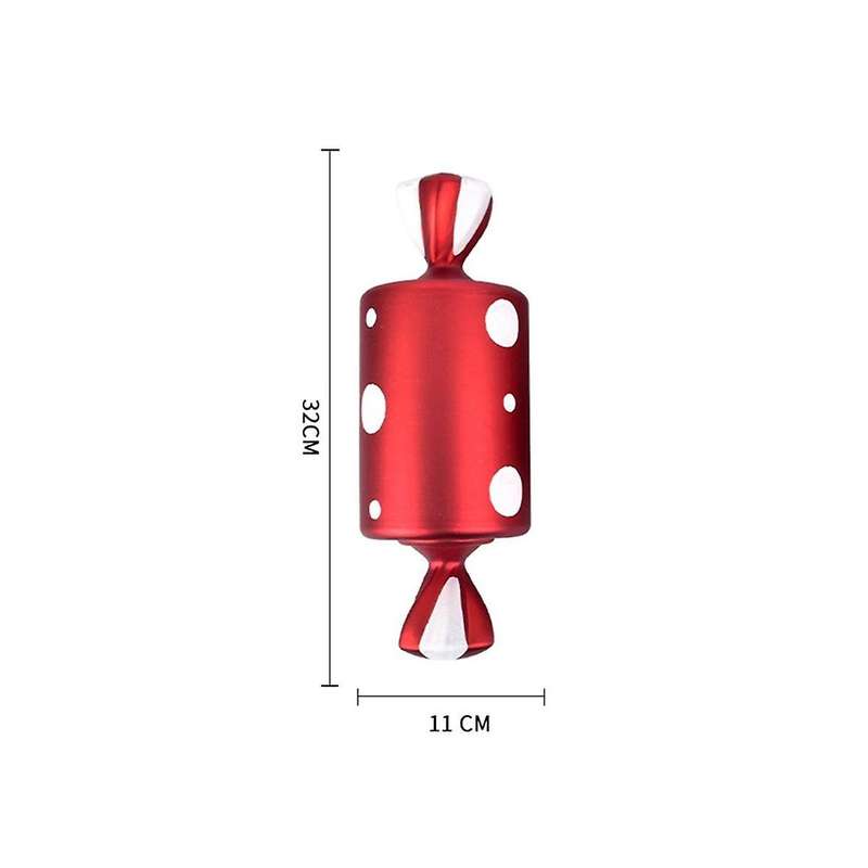 3Pcs Christmas Decorate Big Candy Cane DIY Christmas Pendant Home Christmas Party Favor New Year Gi