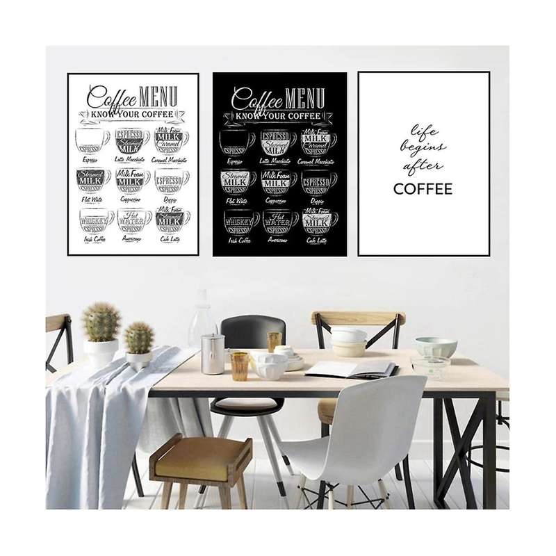 3pcs Coffee Signs 15.7x23.6 Inches Coffee Signs Metal Coffee Bar Signs Coffee Wall Decor Coffee Bar