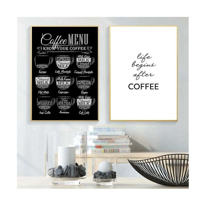 3pcs Coffee Signs 15.7x23.6 Inches Coffee Signs Metal Coffee Bar Signs Coffee Wall Decor Coffee Bar