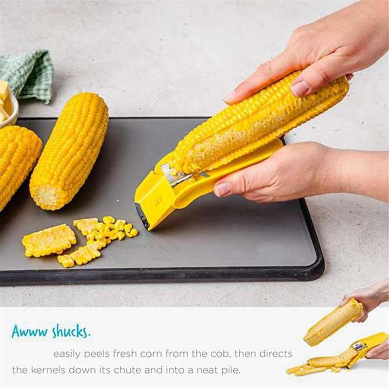 3pcs Corpeel Fast Corn Cob Seperater & Peeler,Corn Peelers,Corn Stripper Corn Cob Stripper Tool,Corn