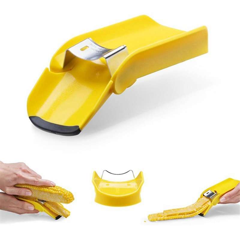 3pcs Corpeel Fast Corn Cob Seperater & Peeler,Corn Peelers,Corn Stripper Corn Cob Stripper Tool,Corn