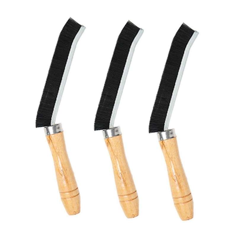 3Pcs Crevice Space Cleaning Brush, Hard Bristle Brushes for Small Spaces Cleaning, Thin Bathroom Spa