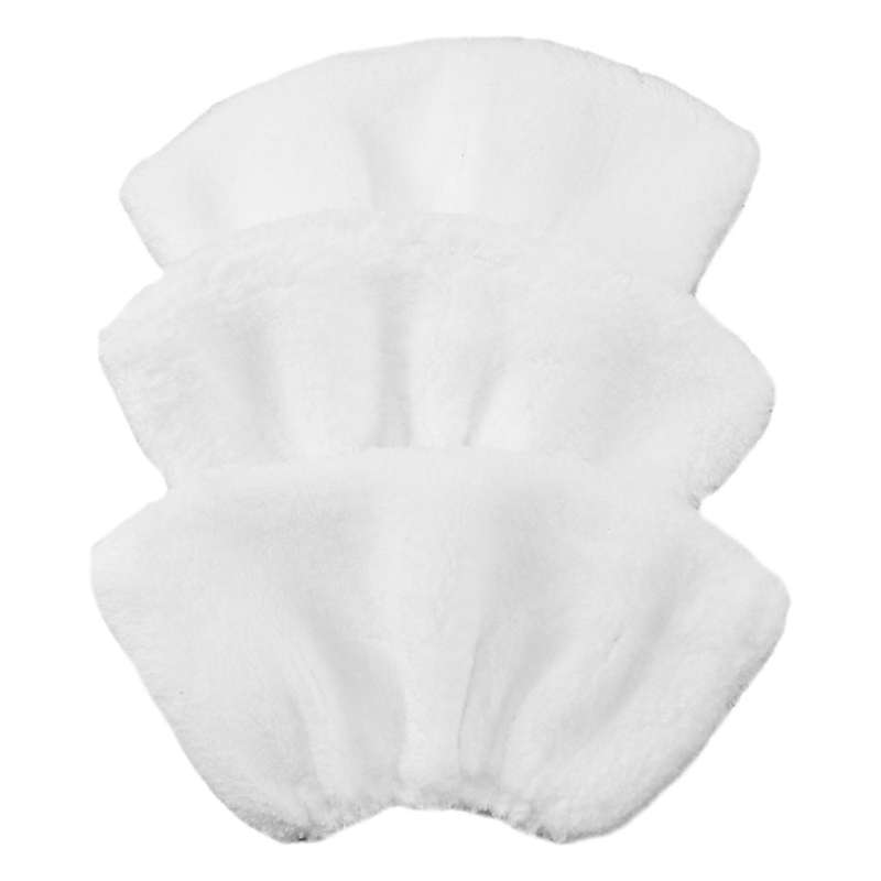 3Pcs Cotton Brush Head Cover Compatible SC2 SC3 SC4 SC5 Steam Cleaner Part Accessories