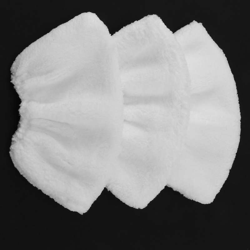 3Pcs Cotton Brush Head Cover Compatible SC2 SC3 SC4 SC5 Steam Cleaner Part Accessories