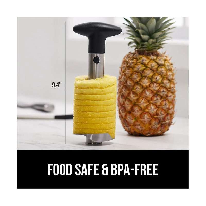 3pcs Corer, Easy to Use Free Peeler, Rust Resistant Reinforced Stainless Steel Sharp Blades