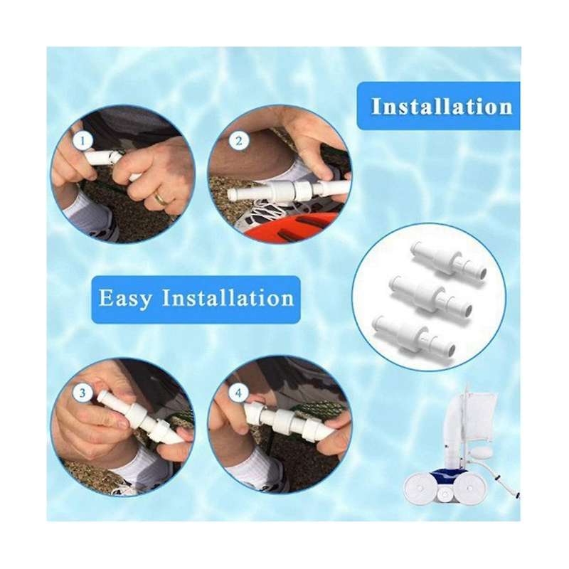 3Pcs D20 Hose Swivel for 180 280 380 Pool Cleaner Ball Bearing Swivel Pool Cleaner