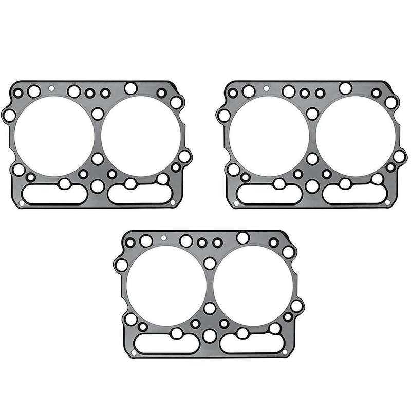 3Pcs Cylinder Head Gaskets Set Kit for NT855 Engine 4058790 3349819 3076189