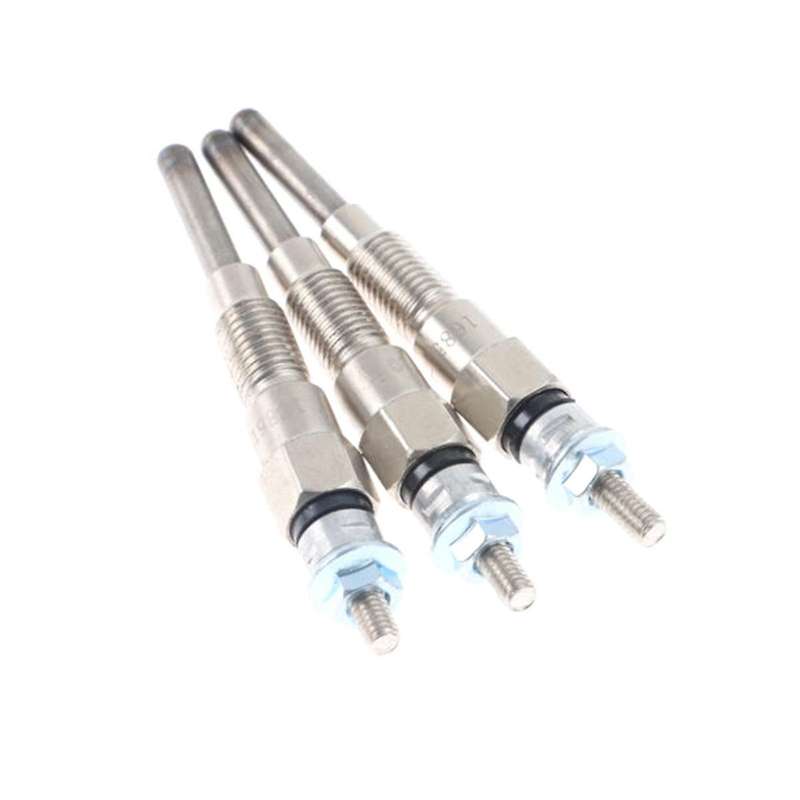 3pcs Engine Heater Glow Plugs 8mm for Tractor B21 B1700d B1700e Part Number 16851-65512 16851-65510