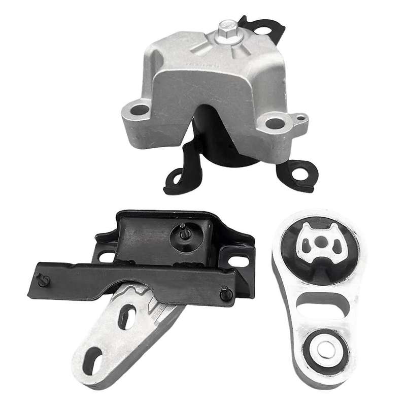 3Pcs Engine Mount Set CN15-7M121- CV21-6P082- CV216F012FC for 2012-2014 Transmission Rubber Bracket