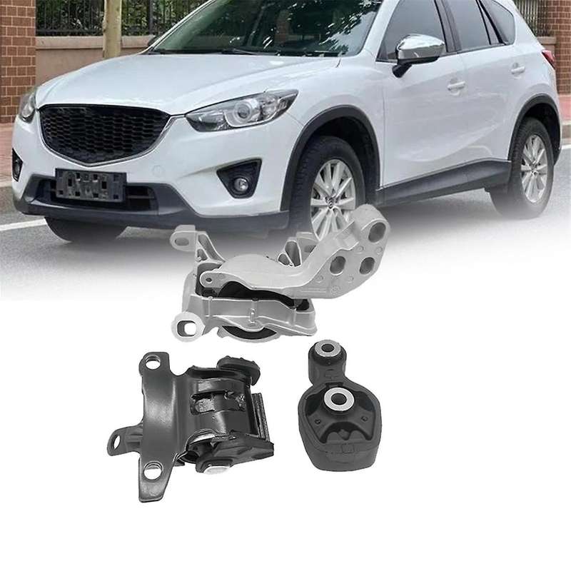 3Pcs Engine Mount Rubber Set for 3 Axela CX5 -5 2013-2019 KR11-39-070 KR15-39-060A KR12-39-040 Gearb