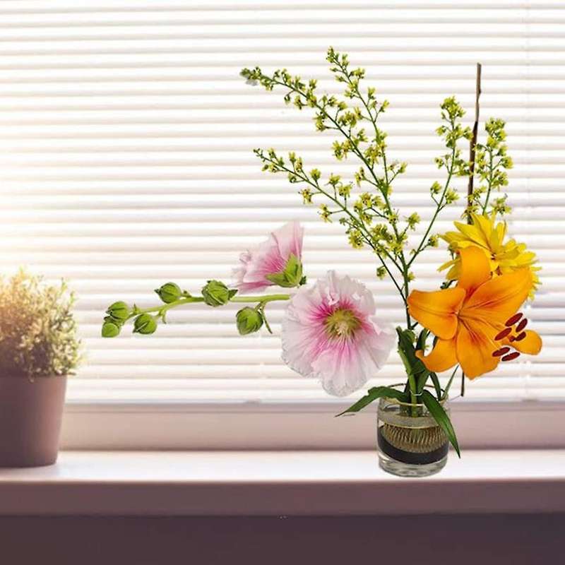 3pcs Flower Frogs Holder,2inch Round Flower Arrangement Kenzan Japanese Pin Frogs for Flowers Fixat