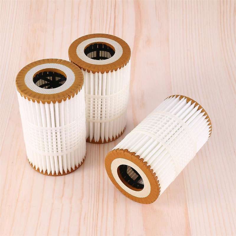 3pcs Engine Oil Filter for A5 S5 A6 A7 3.0t 06e115466b / 06e115466e / 06e115562h
