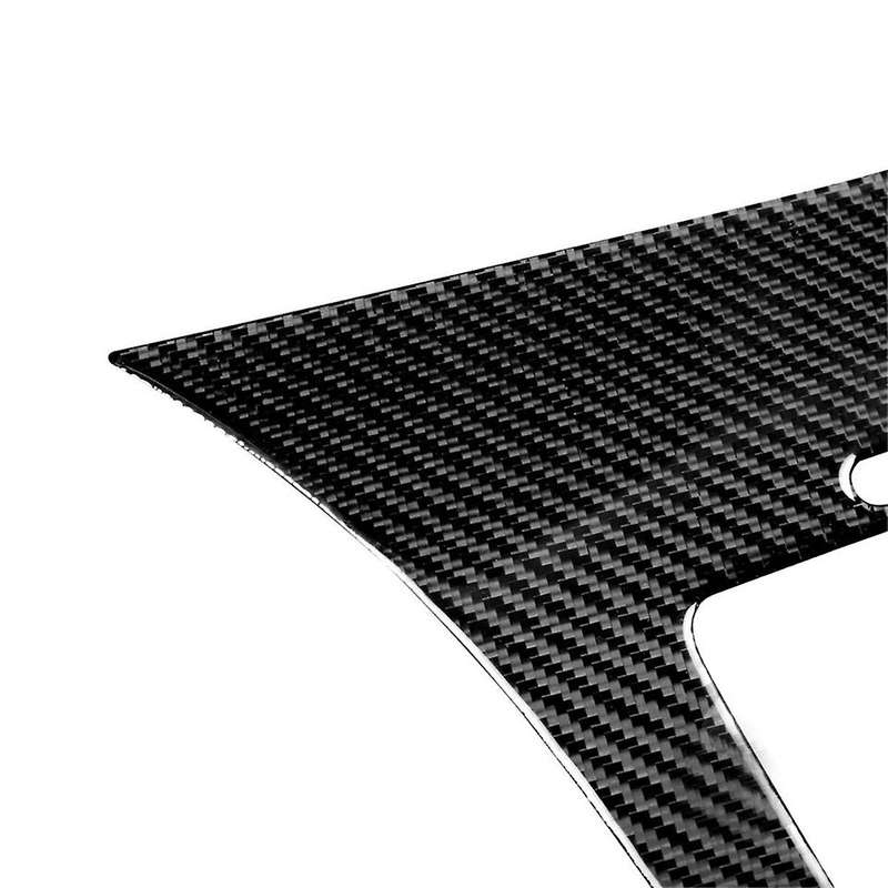 3pcs for 8th 2006-11 Carbon Fiber Driver Side Dashboard Cover Trim