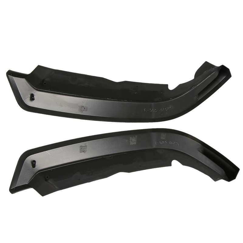 3PCS Front Bumper Body Kit Front Splitter Spoiler Cover Trim for 2019-2020 Matte Black
