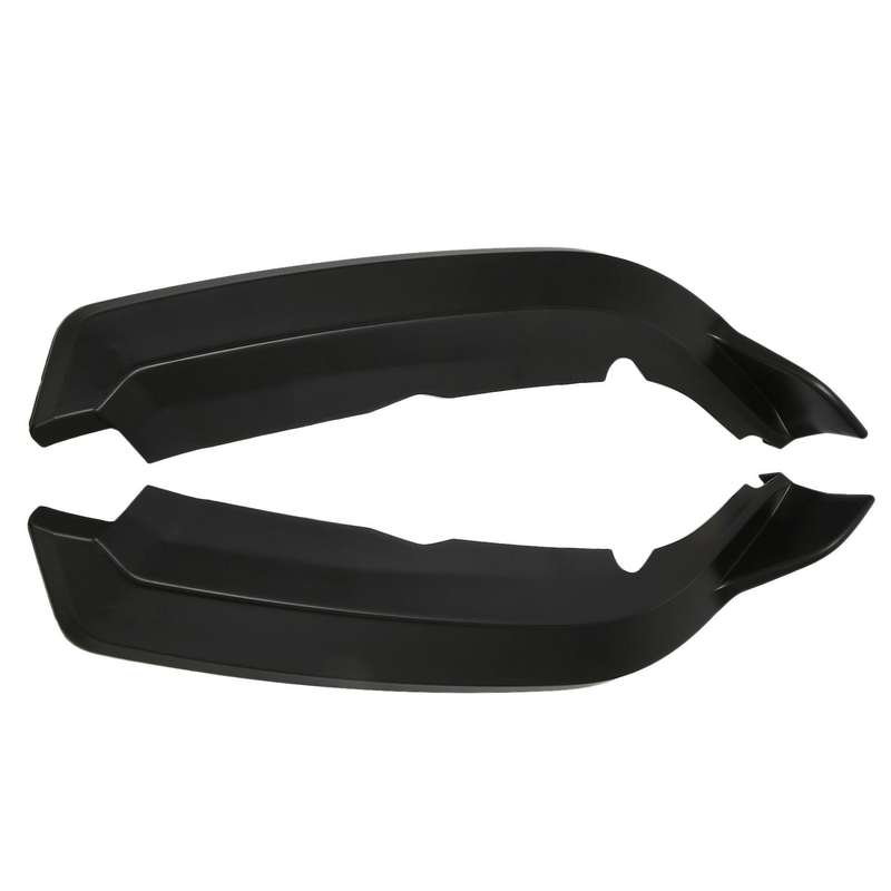 3PCS Front Bumper Body Kit Front Splitter Spoiler Cover Trim for 2019-2020 Matte Black