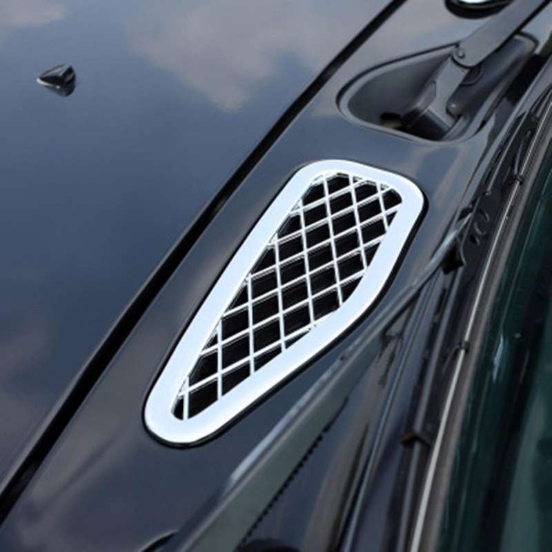 3Pcs Front Hood Outlet Sticker Trim Cover for 2007-2020 Car Accessories
