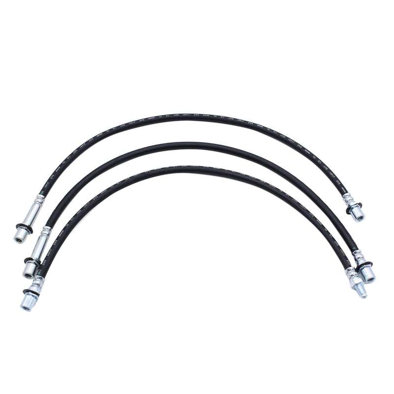 3Pcs Front Rear Extended Brake Line Hose Kit for LN106 LN46 LN60 LN65 RN105 YN65 YN67