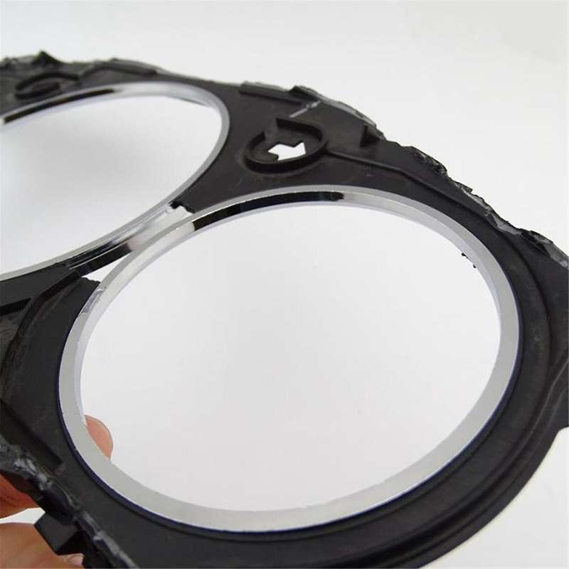 3Pcs Gauge Dial Dash Cluster Rings Dashboard Cover Bezel Trim for W210 W208 2000-2002