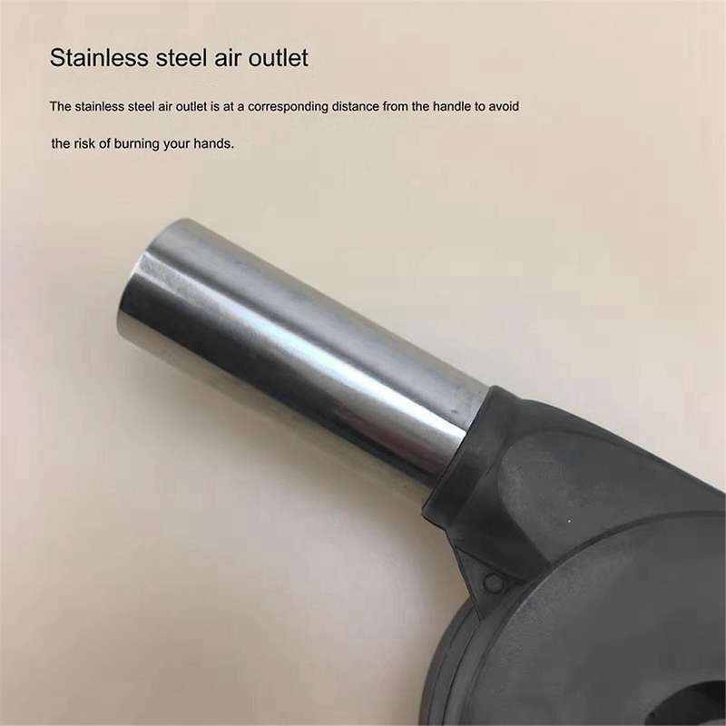 3pcs Hand BBQ Fan Outdoor BBQ Fan Air Blower for Barbecue Picnic Manual Crank Grill BBQ Fan Fire Bel