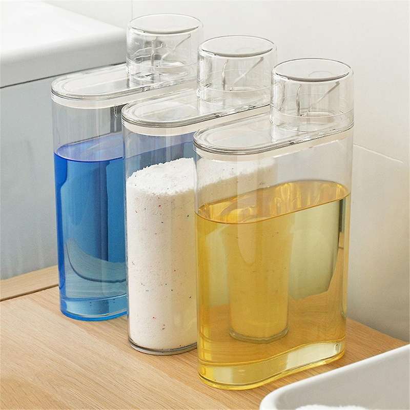 3pcs Laundry Detergent Dispenser, Dispenser,laundry Detergent Organizer for Laundry Room Organizatio