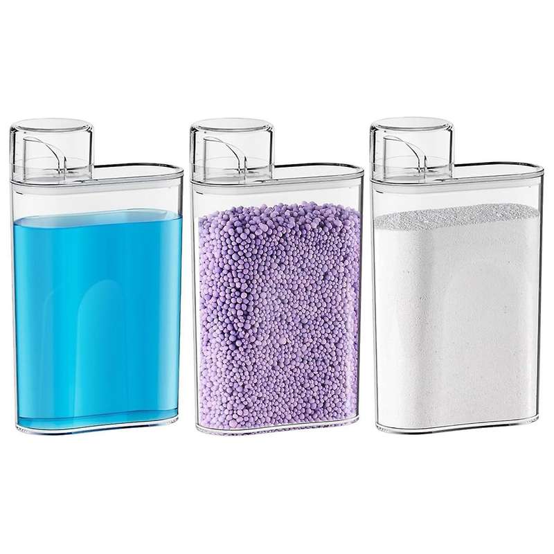 3pcs Laundry Detergent Dispenser, Dispenser,laundry Detergent Organizer for Laundry Room Organizatio