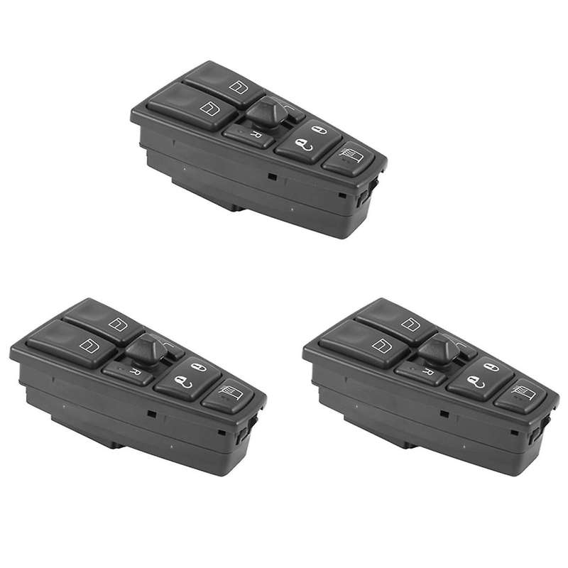 3Pcs Left Front Glass Lifter Window Lift Switch for FH12 FM12 FM9 2004-2012 20452017 2036721 207529