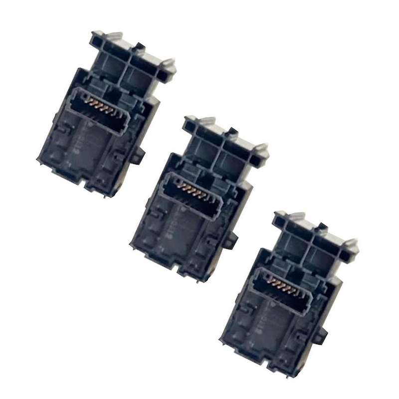 3Pcs Lighted LED Power Window Lifter Switch Button W/Cable for 4 2018-2023