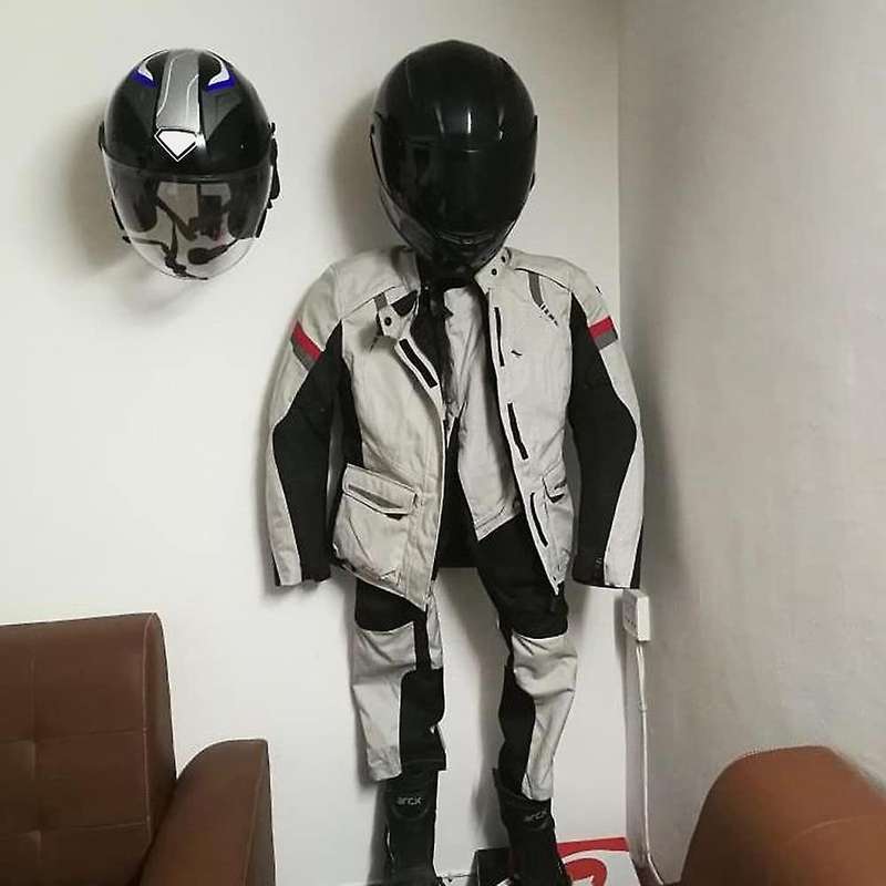 3Pcs Motorcycle Accessories Helmet Holder Wall Mounted Multifunctional Rack for Coat Hat Cap Helme