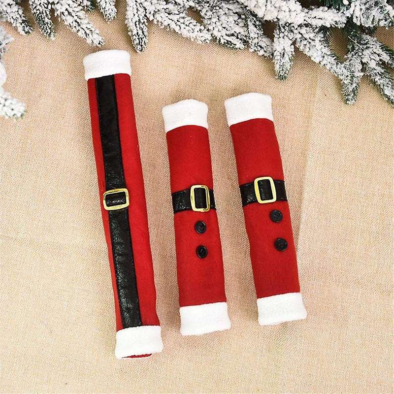 3Pcs Microwave Oven Handle Gloves Refrigerator Handle Case Anti Skid Fridge Handle Protector Microwa