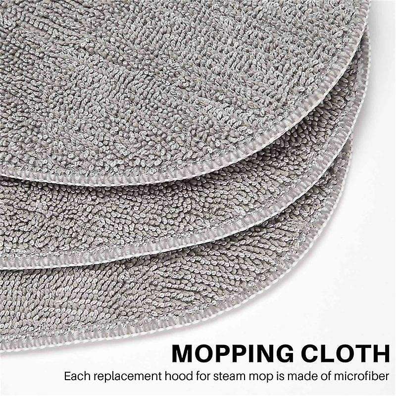 3pcs Mopping Cloth Compatible Leifheit Cleantenso Steam Cleaner Steam Broom