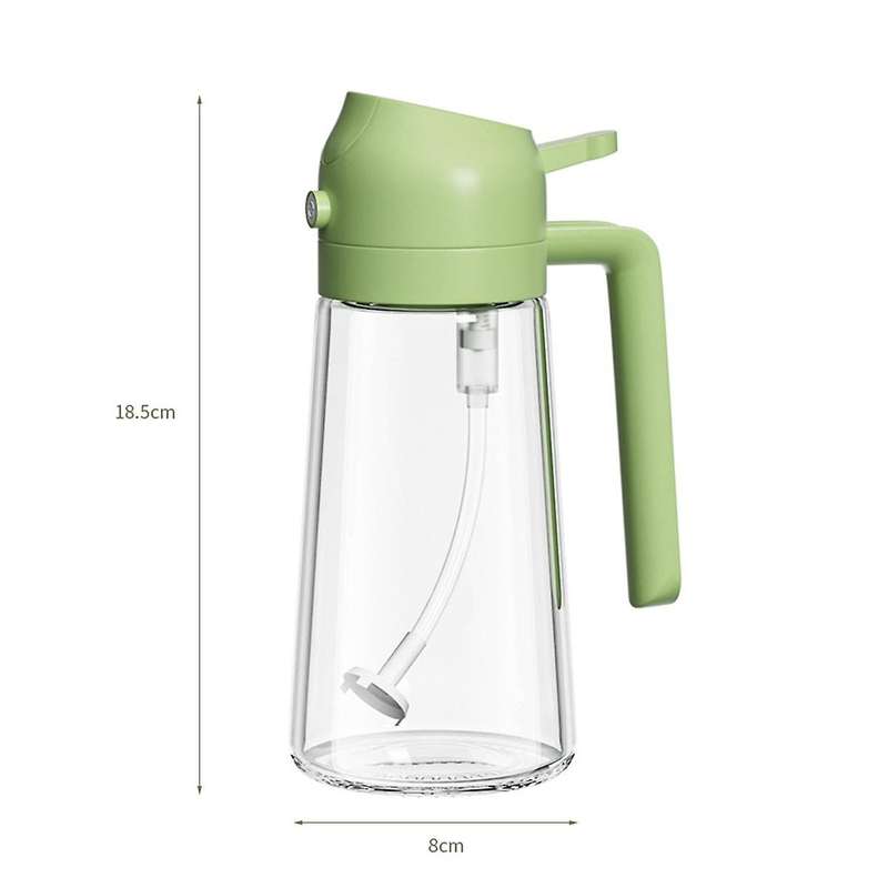3PCS Oil Dispenser for Kitchen 2 in 1 Oil Dispenser and Oil Sprayer Olive Bottle and Pour for Kitch