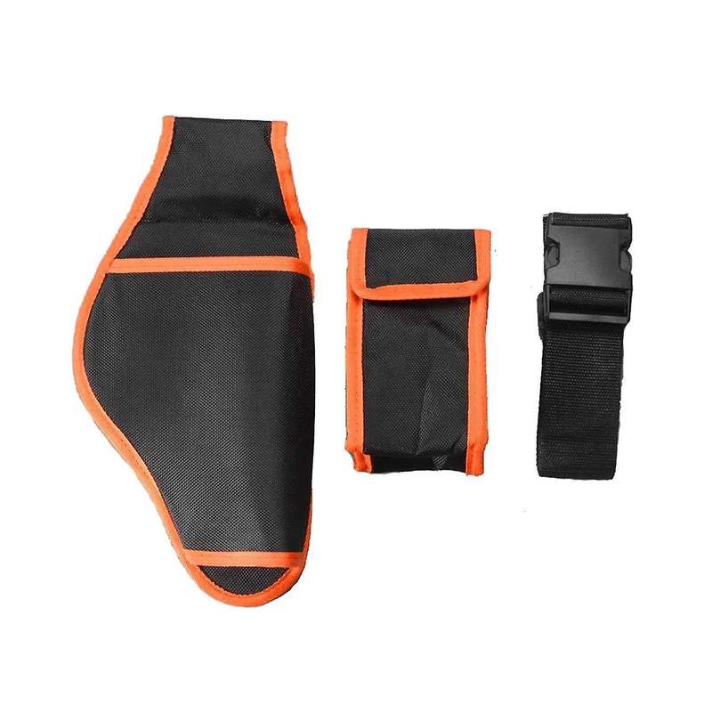 3pcs Orange+black Tool Purse Set Garden Scissors Electric Pruning Shears Gardening Electric Scissors