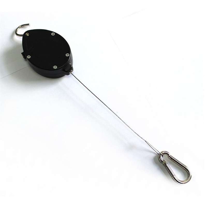 3PCS Plant Pulleys for Hanging Plants,Auto Raise and Pull Down,Heavy Duty Retractable Plant Hangers,