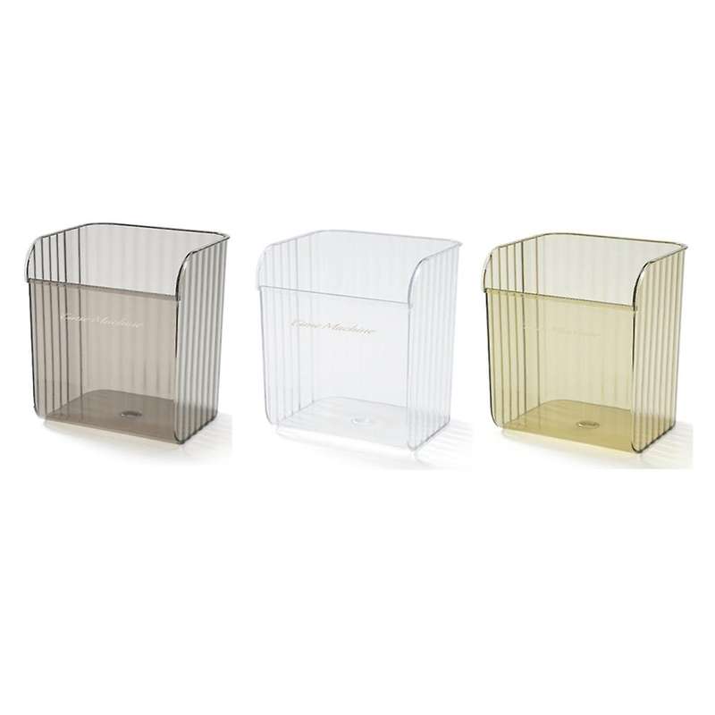 3pcs Refrigerator Drawer Plastic Clear Fridge Organizer Rack Holder Kitchen Fruit Food Storage Box K