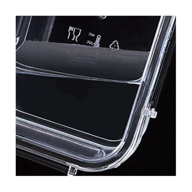 3pcs Refrigerator Food-grade -keeping Box Freeze Food Sealed Box with Lid, Suitable for Vegetables a