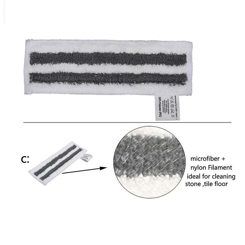 3pcs Replacement Microfibre Mop Cloth for Easyfix Sc2 Sc3 Sc4 Sc5 Mop Cleaner Spare Parts