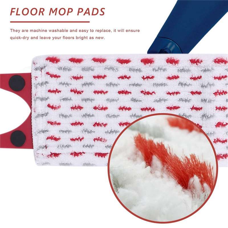3PCS Replacement Microfibre Floor Mop Pads Cleaning Cloth Mop Cloth for Ultramat XL Mop Refill