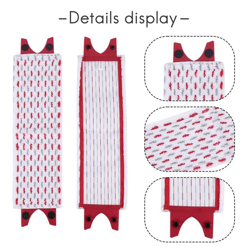 3PCS Replacement Microfibre Floor Mop Pads Cleaning Cloth Mop Cloth for Ultramat XL Mop Refill