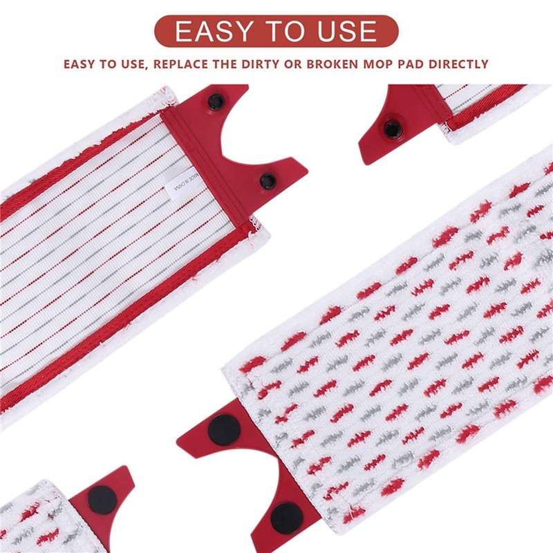 3PCS Replacement Microfibre Floor Mop Pads Cleaning Cloth Mop Cloth for Ultramat XL Mop Refill