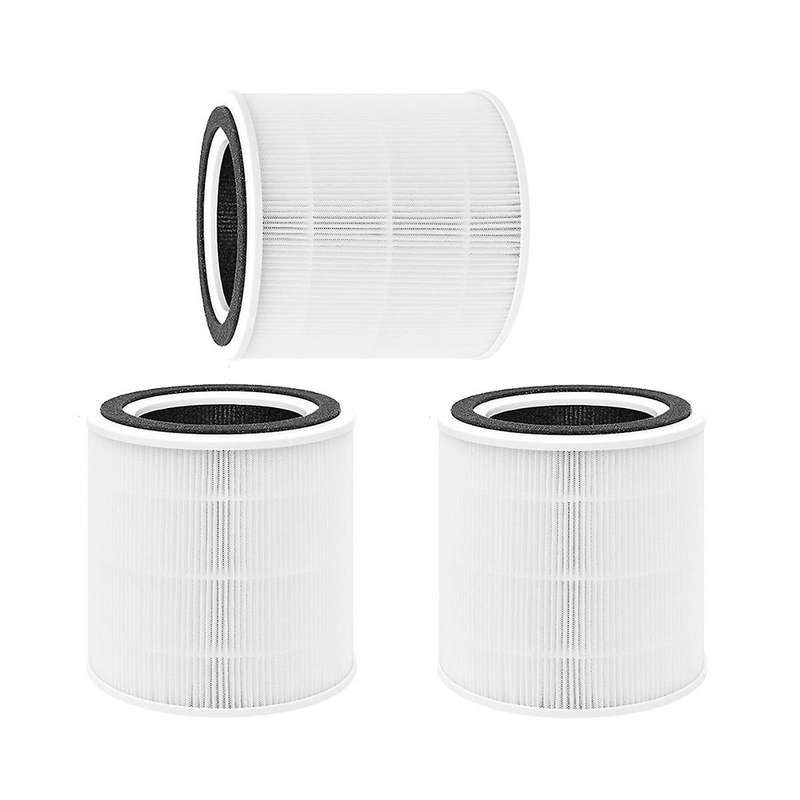 3pcs Replacement Filters for Tt-ap005 Air Purifier, H13 True Hepa and Activated Carbon Filter Access