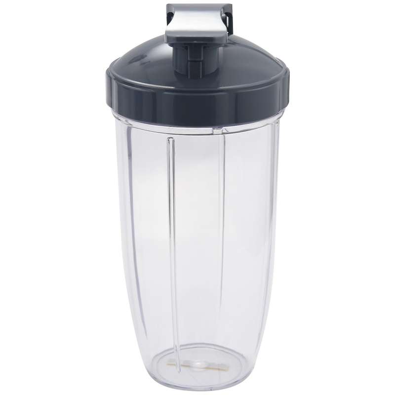 3Pcs Replacement Cups 32 Oz Colossal +24 Oz Tall +18oz Small Cup+3 Lids for Fruit Juicer Parts Kitc