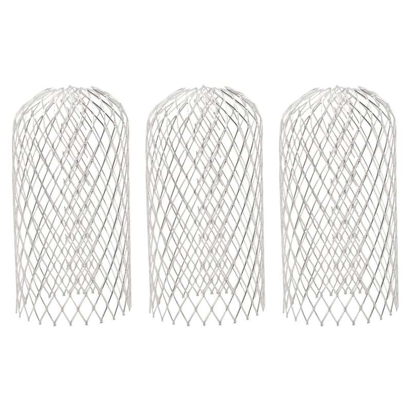 3pcs Roof Filters 3 Inch Expand Aluminum Filter Strainer Anti - Blocking Leaf Drains Debris Drain N