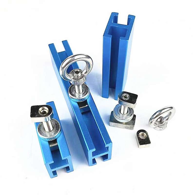 3Pcs Set Automobile Sheet Metal Dent Repair Pull Row Pit Drawing Restoration Aluminum Pull Groove T