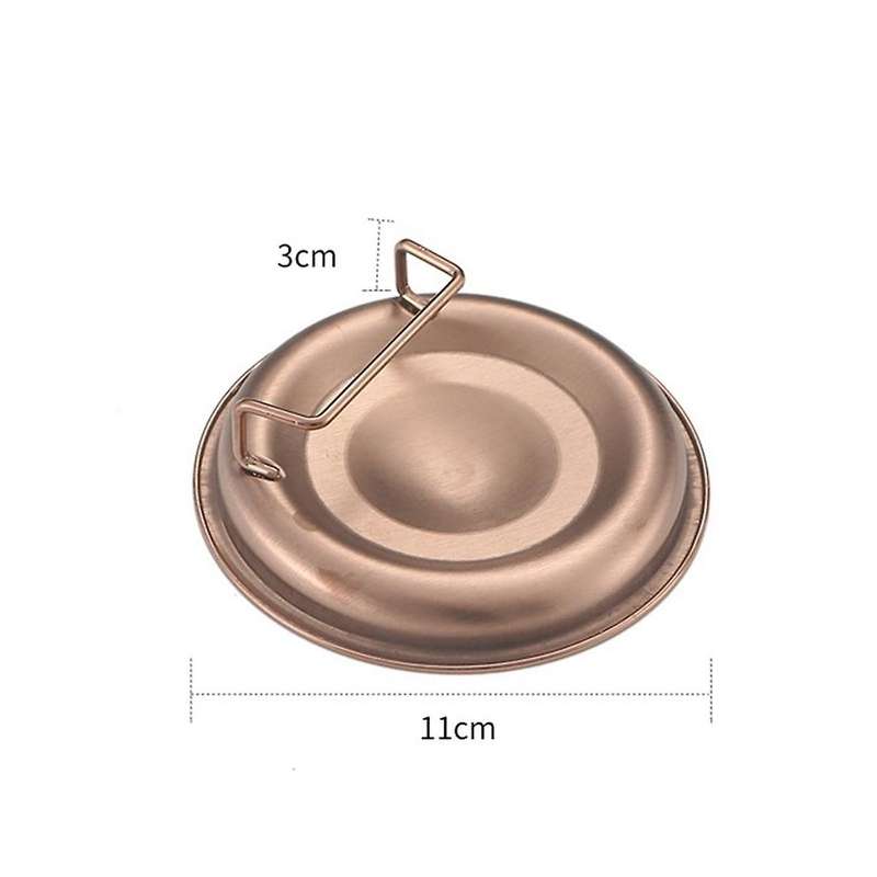 3pcs Soup Shell Holder Cooking Spatula Spoon Rack Stainless Utensil Holder Kitchen Spoon Holder Ladl