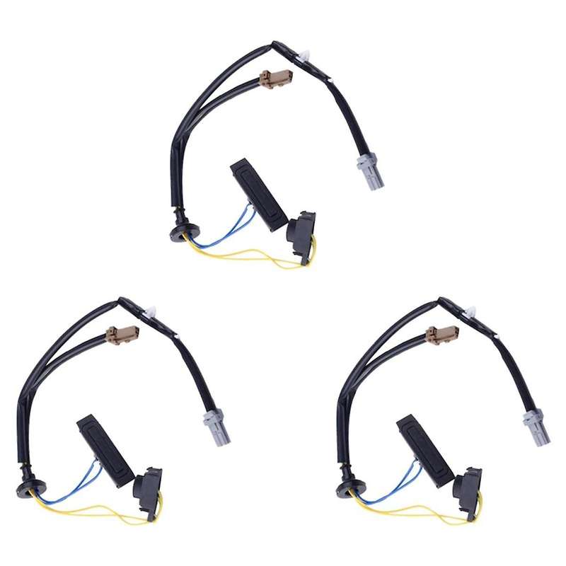 3PCS Trunk Release Button Trunk Lid Opener Switch 25380-2DT1A 253802DT1A for Sentra Tiida C11 Latio