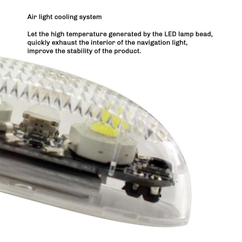 3PCS V3 Waterproof Aerial Light LED Light Fixed Wing FPV RC Aircraft Traversing Machine Night