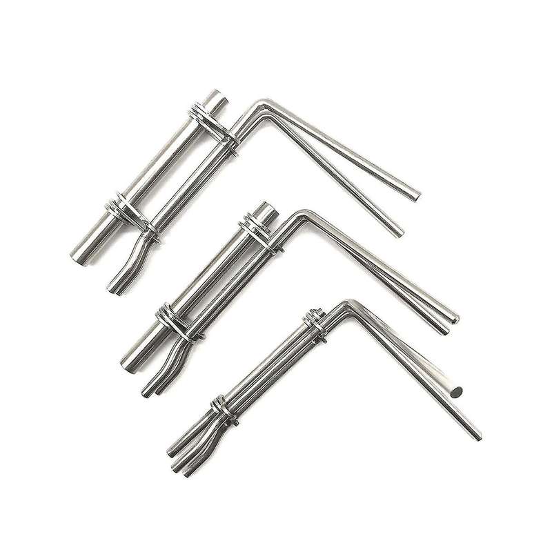 3pcs Universal U-shaped Cup Hydraulic Cylinder Rod Seal Installation Tool Kit Controller Boost Auto