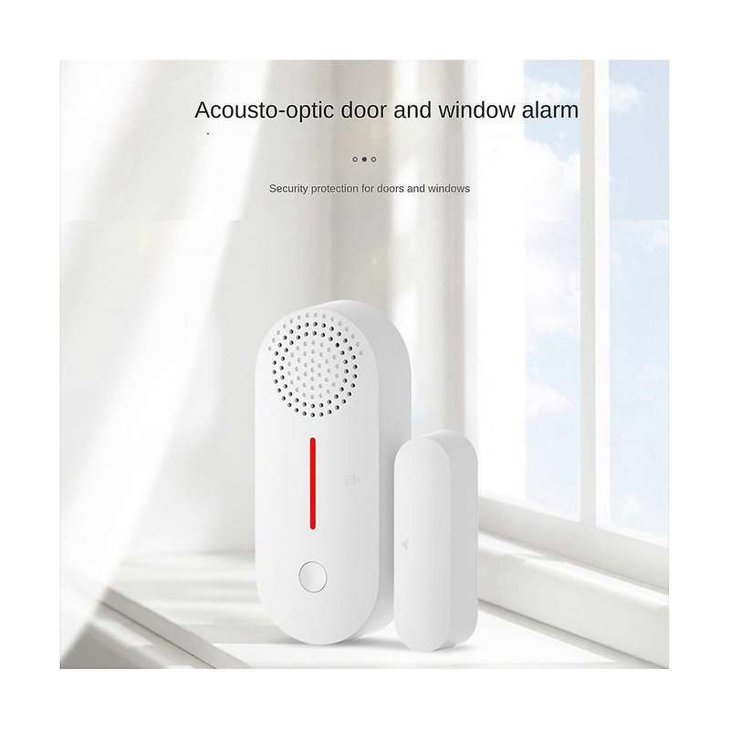 3PCS Tuya Wireless Smart Door Window Sensor System Remote Control Operation Safe Burglar Alarm for H